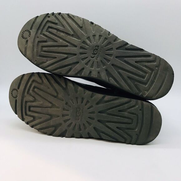 UGG Australia Oil Washed Sherpa Lined Leather Boots Women's 10 Waterproof Winter - Picture 9 of 13